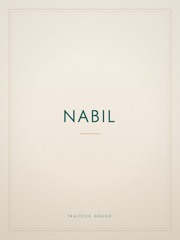 Nabil, equipe Traiteur Grand