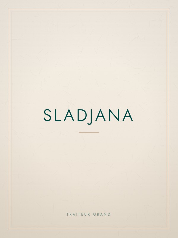 Sladjana, equipe Traiteur Grand
